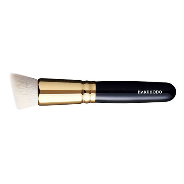 S5557Bk Powder&Liquid Foundation Brush Rd&Agld 2mm