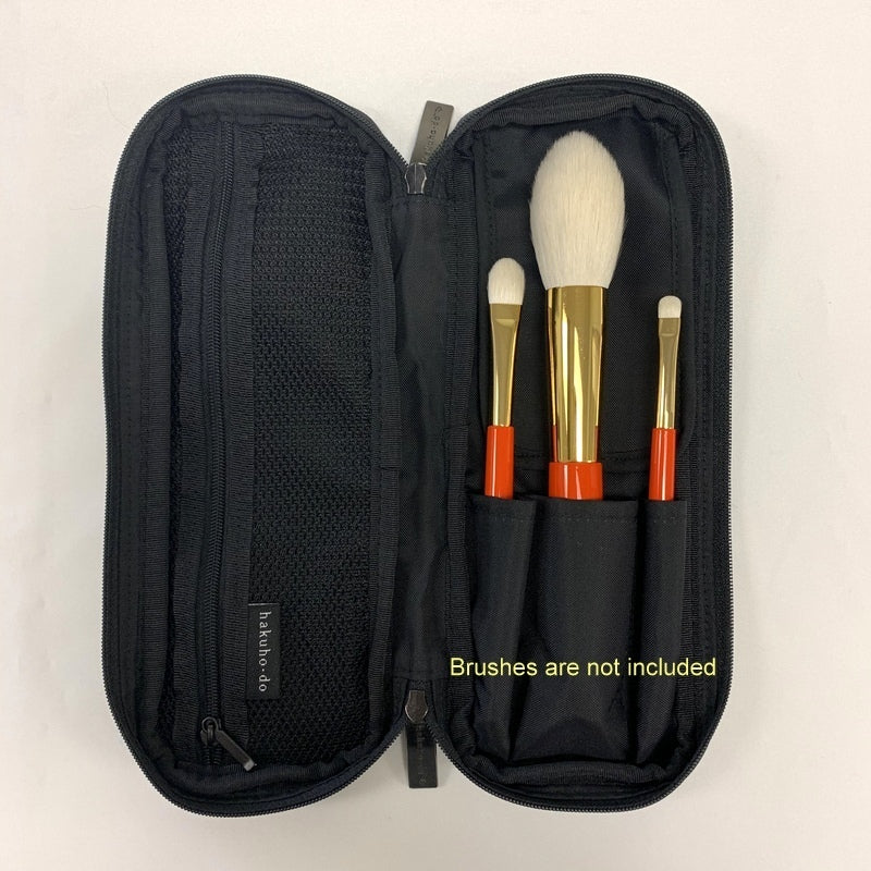 Po832Bk Brush Pouch - Slim Black [HB1390]