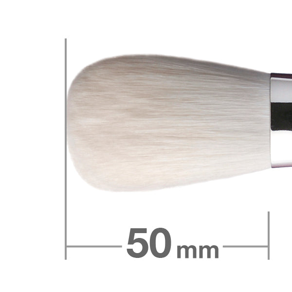 J0302BkSL Powder Brush MG Round & Flat [HB0749]