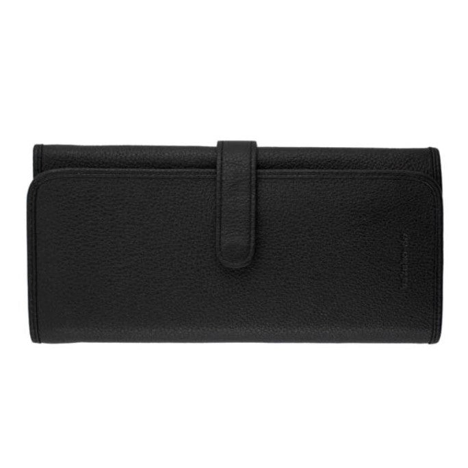 Genuine Leather Tri-fold Brush Case [HB1385]